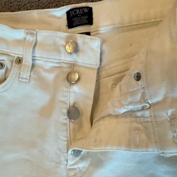 J Crew High Rise Vintage Jeans Sz 8 - Picture 2 of 7